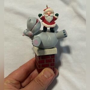Hallmark I Want A Hippopotamus For Christmas Ornament